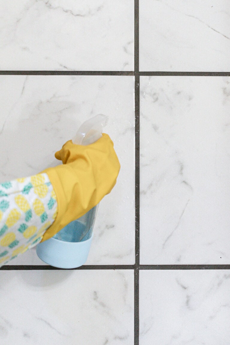 The Easiest Way to Clean Mold From Shower Grout Our Oily House