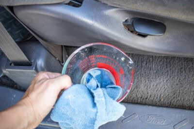 How to Clean Car Seats - Our Oily House