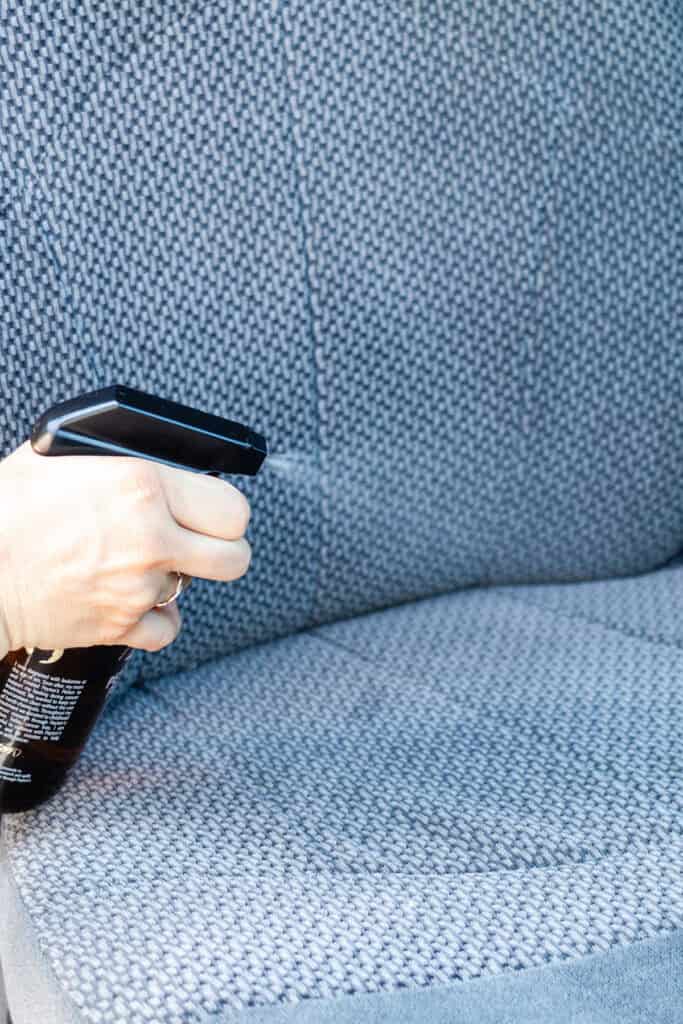 How to Clean Car Seats - Our Oily House